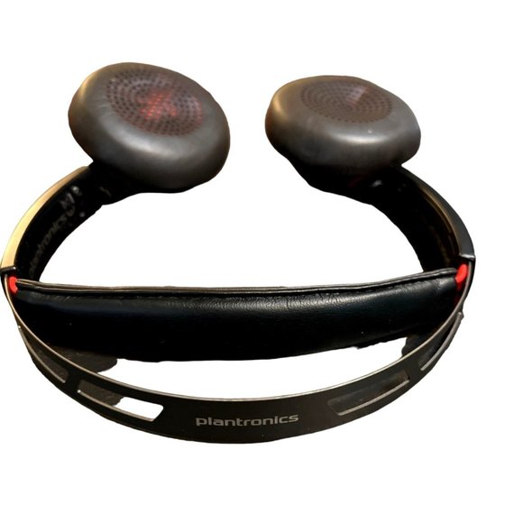 Plantronics Blackwire C5220 Black/Red On the Ear Headsets Microphone - Picture 5 of 6